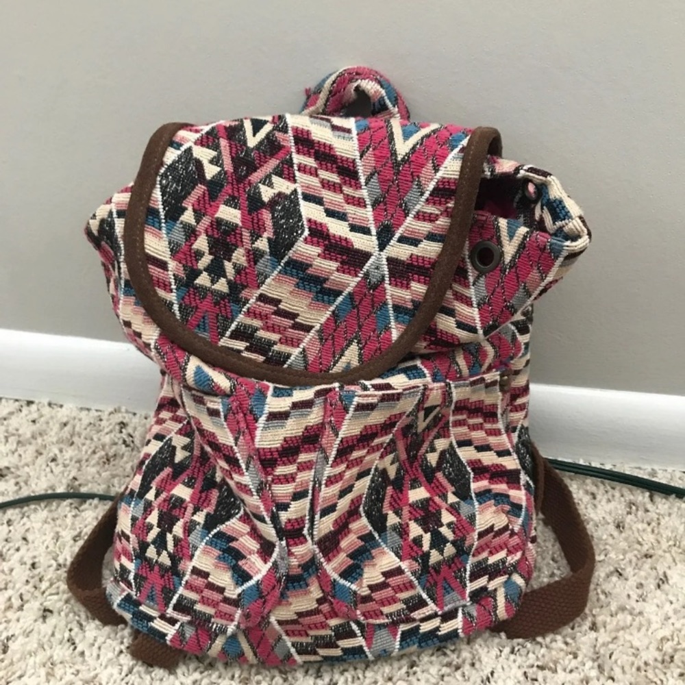 AEO boho backpack